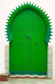 Green Doorway Porte Fenetre