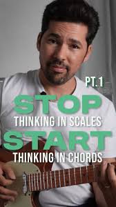 STOP thinking in scales, START thinking in chords. 🔥🎸, #GuitarSolo  #GuitarImprovisation #GuitarReels #chords #arpeggio #guitar #guitarist