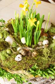 Diy Osternest Fur Euren Tisch Mrs Greenery Diy Osterkorb Fruhlingsdekoration Fruhlings Dekoration