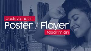 Ben, poster ve flayer tasarımları hazırlıyorum