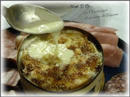 Le mont d'or était autrefois un fromage d'abbaye. á¦ Miam Mont D Or Au Champagne Et Graines Sesame Miam La Cuisine De Cath