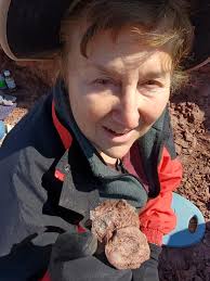 COVID have you feeling cooped up? How about digging for dinosaur fossils to  drive the blues away? Blugold Geology alum Dave Risch ('78) and honorary  Blugold Geology alumna Sandy Rushworth participated in