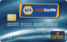 Customer receives card in the mail within two weeks. Napa Easypay Credit Card