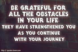 Obstacles In Life Quotes Quotesgram