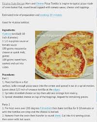 3m Pizza Recipes Food Tortilla Pizza