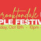 62nd Brooktondale Apple Festival event image
