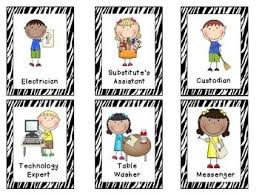 Classroom Job Zebra Themed Classroom Jobs Classroom Job Cards
