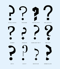Sunday Type Typesetting Type I Love Typography Question Mark Tattoo Question Mark Design Question Mark Typography