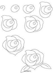You can easily draw these lavender flowers in quick, light sketches and they'll look amazing. Wie Zeichnet Man Blumen Lernen Sie Wie Sie Eine Rose Mit Einfachen Schritt Fur Schritt Anweisungen Ze Simple Flower Drawing Roses Drawing Rose Drawing Simple