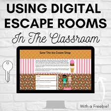 They are fun and they get the students up and moving in the classroom. Using Digital Escape Rooms In The Classroom With A Freebie Kristin Kennedy