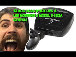 Sega Genesis Model 3 LED Mod and 13 Aug 2020 D*ck Ups