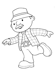 Bob the builder coloring page 1. Bob The Builder Tractor Novocom Top