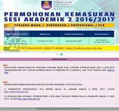 Bagi calon berjaya, maklumat untuk pengesahan dan cetakan surat tawaran mengikut. Permohonan Upu Dan Uitm 2017 Intakeuitm