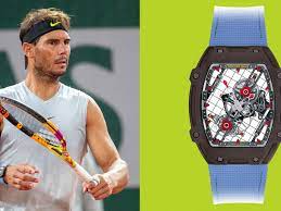 From the colors to the bridge of the watch, people can recognize his richard mille watch from the others in the collection. Rafael Nadal Wore His Brand New Million Dollar Watch To The French Open Gq