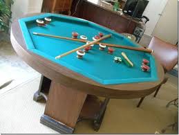 Octagon Bumper Pool Table Pool Tables Idea Bumper Pool Table Bumper Pool Pool Table