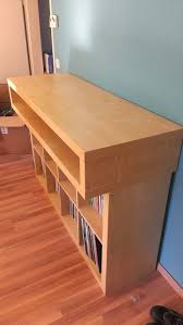 Minimalistic Fast Buildup Dj Console Ikea Hackers Dj Room Ikea Ikea Hackers