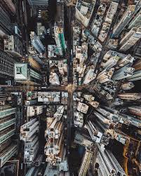 Birds Eye View Photography City Bird S Eye View Over The City With The Most Skyscrapers In The World Aerial City View City