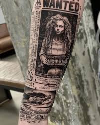 Wilson from the movie cast away, done on guys arm by dan smith. Tattoodo Bellatrix Lestrange Another Great Harry Potter Tattoo From Drosttattoo Tattoodo Facebook