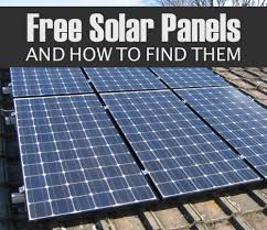 Free Solar Panels How To Find Them Diy Alternative Energy Free Solar Panels Solar Panels Solar Panels For Home