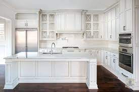It's a really great option when you're looking for a good, clean white that's not too stark and definitely not too warm. Glazed Kitchen Cabinets Transitional Kitchen Stonecroft Homes Glazed Kitchen Cabinets Glazed White Cabinets Kitchen Layout