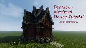 Rated 2.8 from 6 votes and 3 comments. Fantasy Medieval House Tutorial Minecraft House Tutorials Minecraft Houses Blueprints Minecraft Medieval House