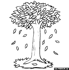 Autumn is ripe with beautiful colors, but they're when roaming around the lakes and forests of northern minnesota in my youth, one of my fondest memories was of the wind whistling through the trees and rustling up the leaves. Fall Online Coloring Pages