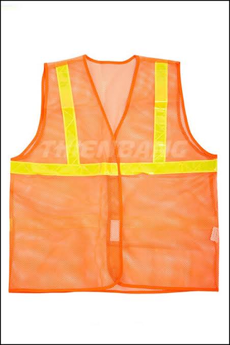 Áo lưới phản quang màu cam