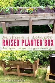 Maybe you would like to learn more about one of these? How To Make A Raised Planter Box For The Garden Diy Planter Table Tutorial