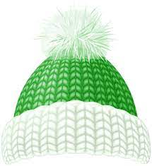 Green Winter Hat Clip Art Image Green Winter Hat Hat Clips Winter Hats