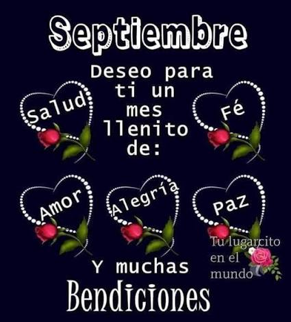 Bienvenido Septiembre????