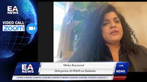 Misha Raymond Delegation of Aruba IPKO in the Netherlands: Jorien Wuite of  D 66 came up with a motion to start the royal conference again
