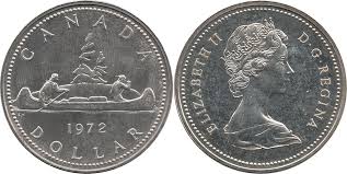 Coins And Canada 1 Dollar 1972 Canadian Coins Price