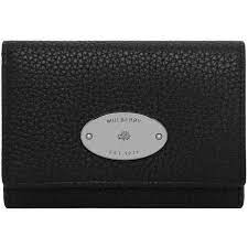 French Purse Black Soft Grain With Nickel 365 Liked On Polyvore Featuring Bags Wallets Zip Bag Folding Wallet P Mulberry Wallet Fold Wallet Zipped Bag