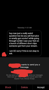2,366 likes · 48 talking about this. Uzivatel Daryl Na Twitteru Should I Be More Worried That This Guy Wants My Feet Pics Dirty Gym Socks Or That Someone Out There Actually Bothered To Make A Compilation Of Every Time