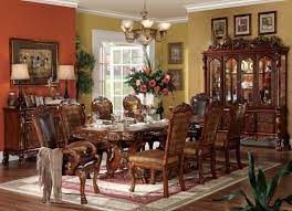 Great gatsby auction house glass dining room table & ornate chairs antiquemancave 3.5 out of 5 stars (5) $ 15,250.00. Wood Trestle Table Group Ornate Wood Dining Room Furniture Set