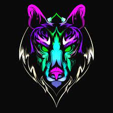 Find product photo editing service. Digital Light Art 3drender Gambar Serigala Logo Hewan Ilustrasi