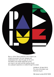 Maybe you would like to learn more about one of these? Jo Dosanjh Paul Rand Inspired Typography Poster