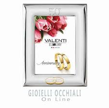 Vi ricordate tutti gli indizi? Cornice Per 50 Anni Di Matrimonio Valenti Luxury Cornici Argento