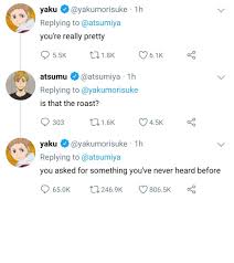Linnea On Twitter Haikyuu Haikyuu Characters Twitter