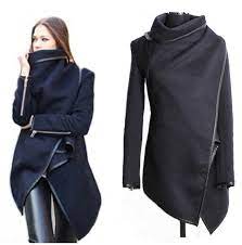 Darkforest Steampunk Turtleneck Asymmetric Jacket Rebelsmarket