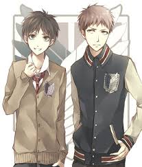 Eren Jean Shingeki No Kyojin Anime Attack On Titan Art Jean Kirschtein