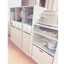 カラーボックス収納 小物収納 整理収納 キッチン カラーボックスでキッチンカウンター などのインテリア実例 2017 11 13 23 20 06 roomclip ルームクリップ 食器棚 diy カラーボックス 食器棚 diy カラーボックス