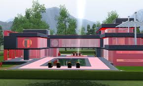 Hey guys, this is my first creation i built on creative. Black And Red Futuristic Mansion By Ramborocky On Deviantart