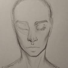 Image Result For How To Draw Mans Closed Eyes Guy Drawing Drawings Eye Drawing