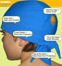 Why Nammu Swimming Hats Neck Sun Protection Swim Caps Hats