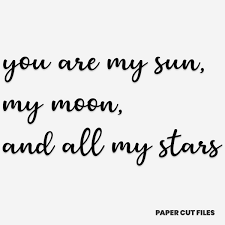 Don't forget to confirm subscription in your email. You Are My Sun Quote Free Svg Png Papercut Files