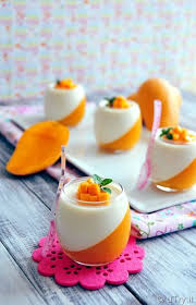 Mango Panna Cotta Sobremesas Chiques Receitas Interessantes Receitas Saborosas