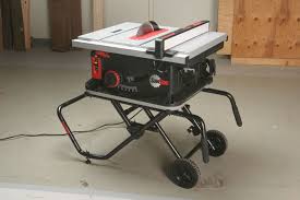 Sawstop Portable Job Site Tablesaw Fine Homebuilding Jobsite Table Saw Table Saw Jobsite