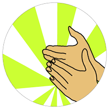 Illustration of clapping applauding hands and diverging sound waves. Gif Gifoodles Mains Manos Animated Gif On Gifer