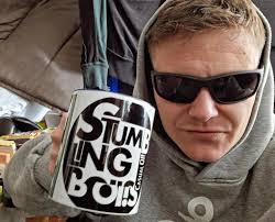 Dennis only drinks his morning cup of coffee from the best cups  #coffeepunks #stumblingbois #casualoi Heio Pei